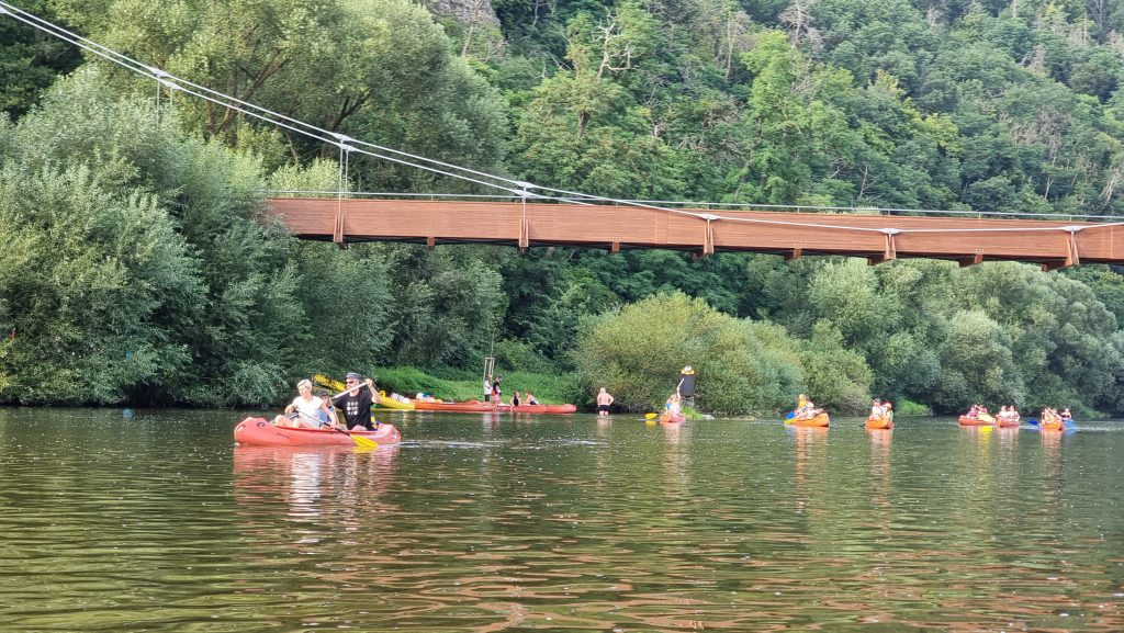 meerdaagse kanotochten op de Sázava met comfortabele overnachting(en)