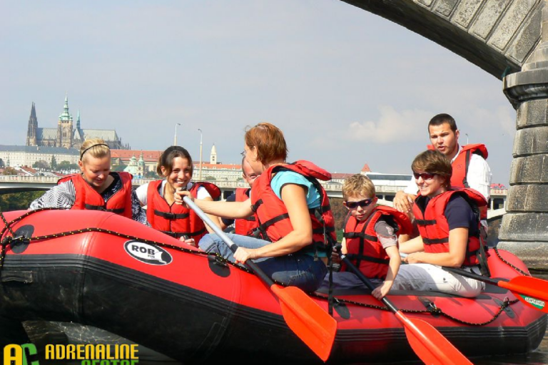 Fun rafting Praag