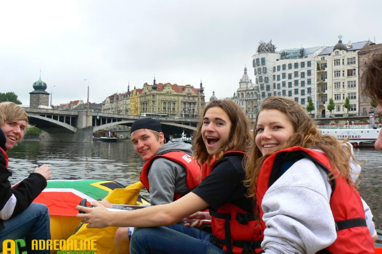 Fun rafting Praag
