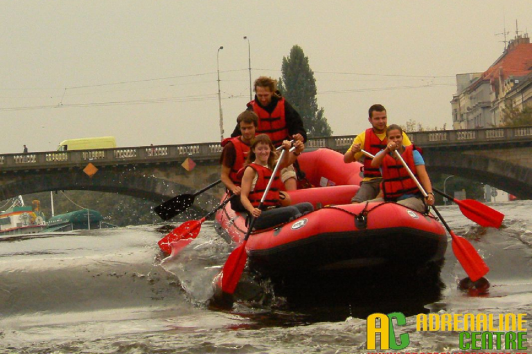 Fun rafting Praag