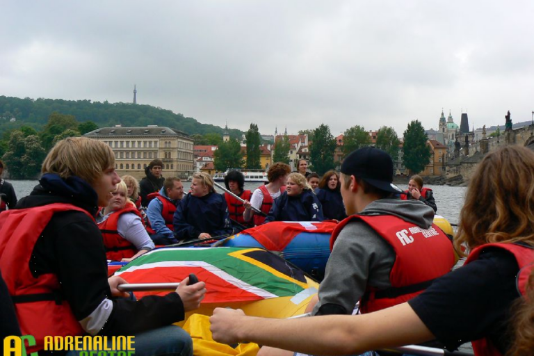 Fun rafting Praag