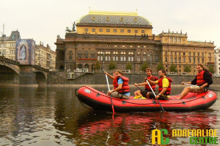 Fun rafting Praag