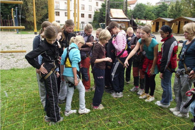 Touwenparcours Praag Lanac