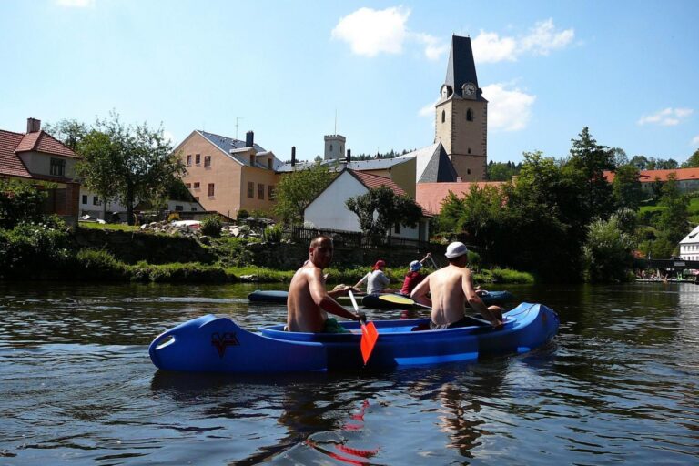 Kanovakantie Vltava groepsreis
